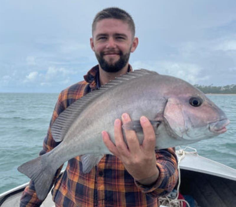 Josh caught this hard-fighting blackall not far from shore this week photo copyright Fisho's Tackle World taken at  and featuring the Fishing boat class