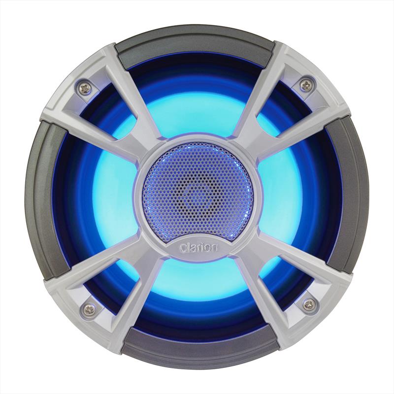 Clarion LED Speakers photo copyright Erwin Salidaga taken at  and featuring the Marine Industry class