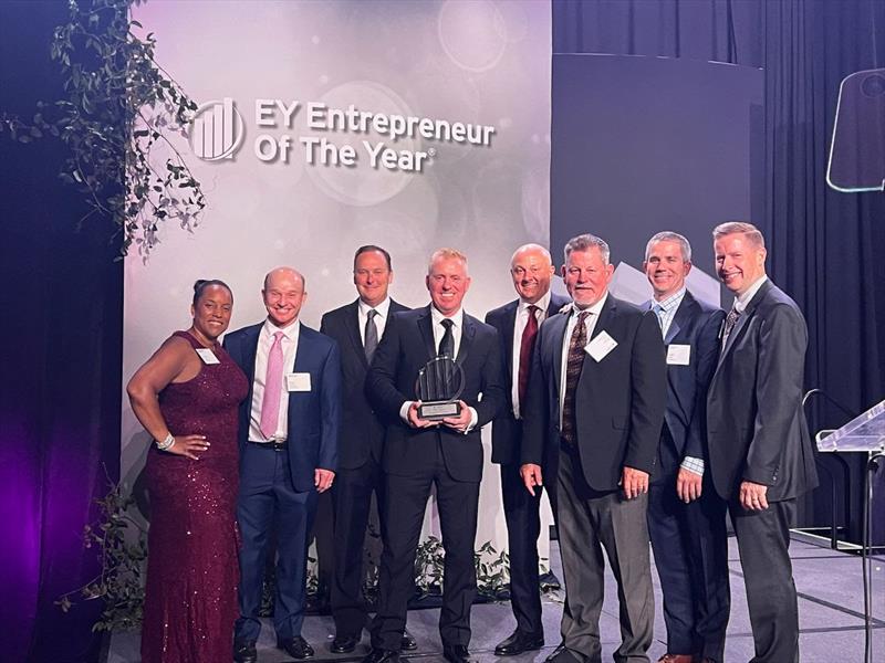 Sunex CEO Bryan Redmond was named an Entrepreneur Of The Year® 2023 Southwest Award winner by Ernst & Young LLP (EY US) photo copyright Suntex Marina Investors taken at  and featuring the Marine Industry class