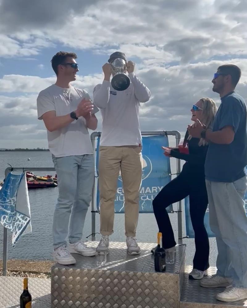 Rory Cheetham Cup 2024 - winners photo copyright Katy Jenkins taken at Queen Mary Sailing Club and featuring the Match Racing class