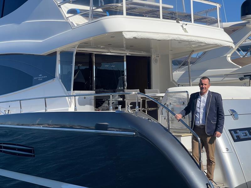 Mark Riley, Marine Riley is now representing Whitehaven Motor Yachts photo copyright Whitehaven Motor Yachts taken at 
