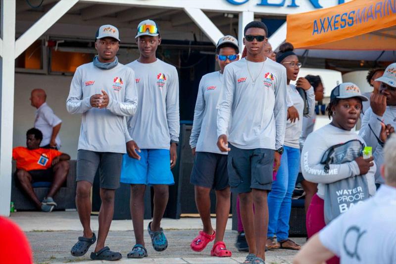 Axxess Marine Youth 2 Keel Race Day is all about celebrating youth, the future of the sport of sailing at 55th Antigua Sailing Week photo copyright 268 Media / Travis Harris taken at Antigua Yacht Club