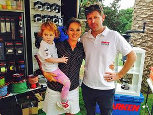 Chloe, Katie and Grant Pellew. photo copyright Harken http://www.harken.com taken at  and featuring the  class