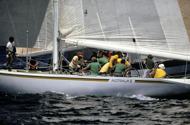 Australia II - photo © Gilles Martin-Raget