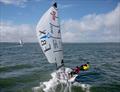 2nd EBIX - Sail Racing - Jemma Hopkins - James Hopkins - 2023-24 13ft Skiff Australian Championships © SailMedia