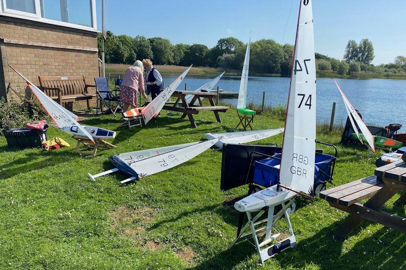 IOM open meeting at Huntingdon RYC - first racing at Hunts SC venue - photo © Stephen Brown