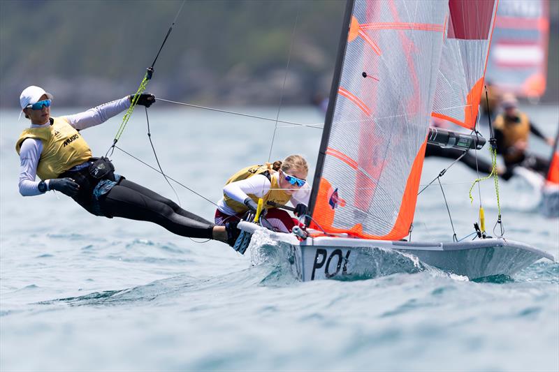 2023 Youth Sailing World Championships photo copyright Gabriel Heusi / World Sailing taken at  and featuring the 29er class