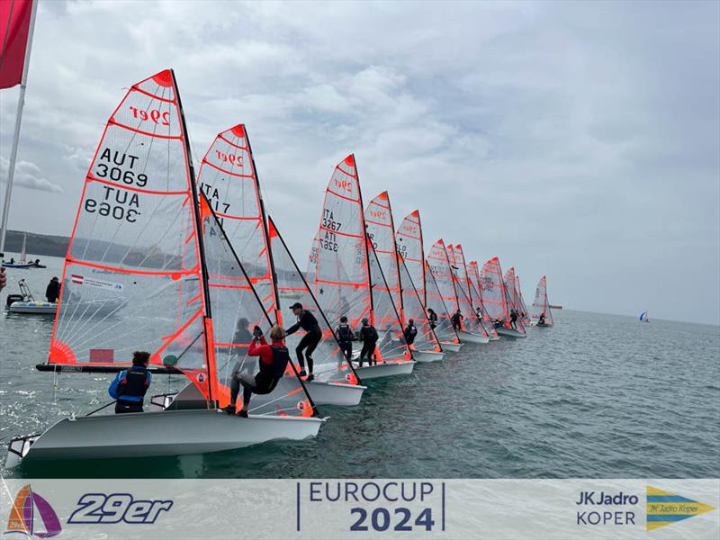 29er EuroCup at Jadro Koper, Slovenia photo copyright JK taken at Jadro Koper and featuring the 29er class