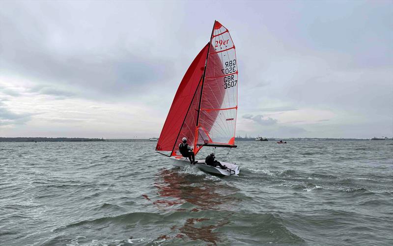 29er GP5 at Warsash - photo © 29er Class Association