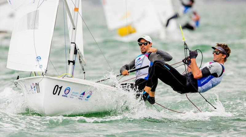 Australian Sailing Team at 2020 Hempel World Cup Series Miami photo copyright Sailing Energy / World Sailing taken at  and featuring the 470 class