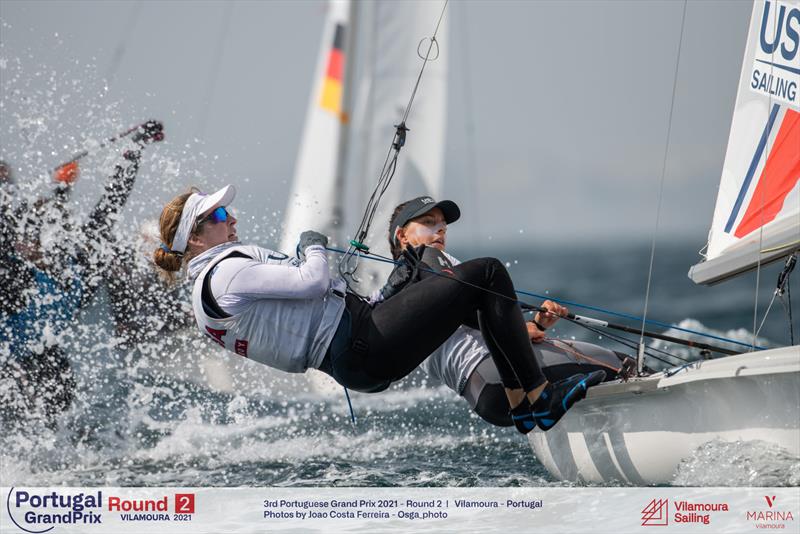 Nikki Barnes and Lara Dallman-Weiss will represent the USA in the Women's 470 event at the Tokyo 2020 Olympics  photo copyright Joao Costa Ferreira taken at St. Francis Yacht Club and featuring the 470 class