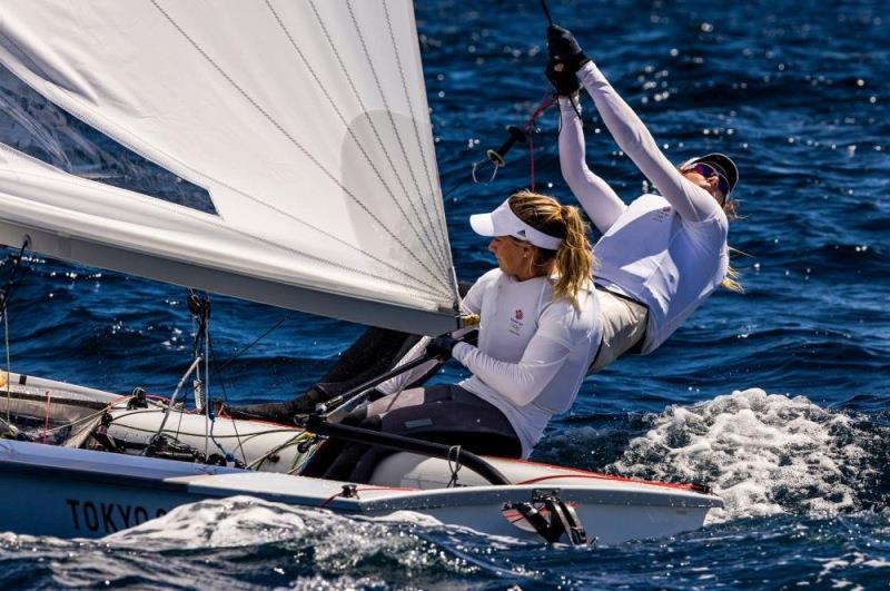 Hannah Mills on Japan's Ocean Day - photo © World Sailing