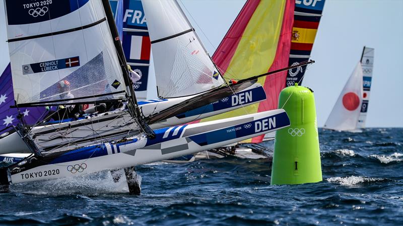 Tokyo2020 - Day 5 - July, 29, - Enoshima, Japan. - Nacra 17 - photo © Richard Gladwell - Sail-World.com / nz