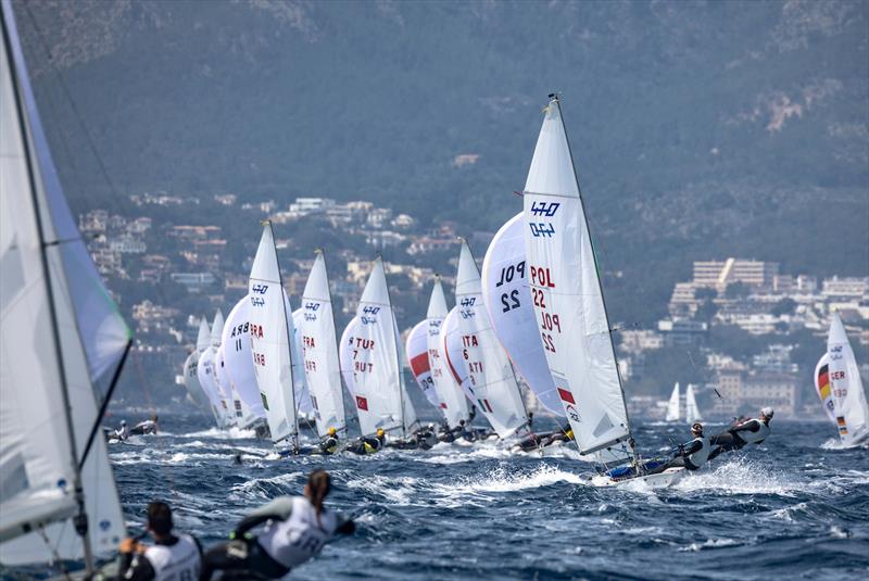 470 Mixed fleet - 54th Trofeo Princesa Sofia Mallorca by FERGUS, Day 4 - photo © Sailing Energy / Trofeo Princesa Sofía