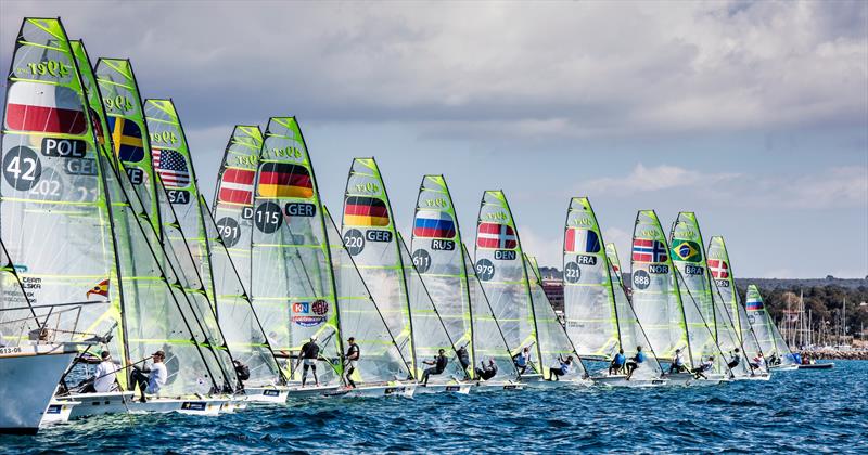 49ers at the 48th Trofeo Princesa Sofia IBEROSTAR - photo © Jesus Renedo / Sailing Energy / Trofeo Princesa Sofia IBEROSTAR