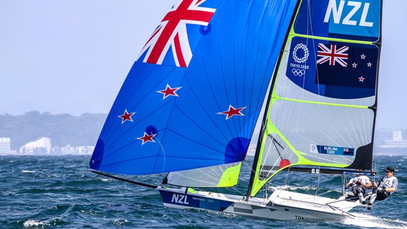 Tokyo2020 - Day 4 - July, 28, - Enoshima, Japan. Peter Burling and Blair Tuke (NZL) - photo © Richard Gladwell - Sail-World.com / nz