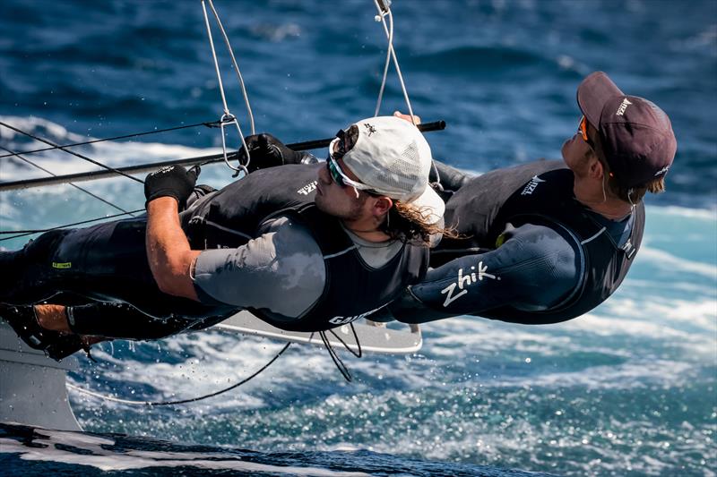 49er - NZL Sailing Team - Day 1 - 53rd Semaine Olympique Francais, Hyeres - April 2022 - photo © Sailing Energy / World Sailing