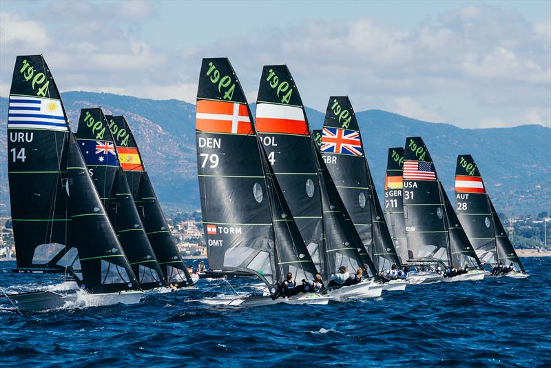 49er & 49erFX and Nacra 17 World Championships, day 6 - photo © Sailing Energy