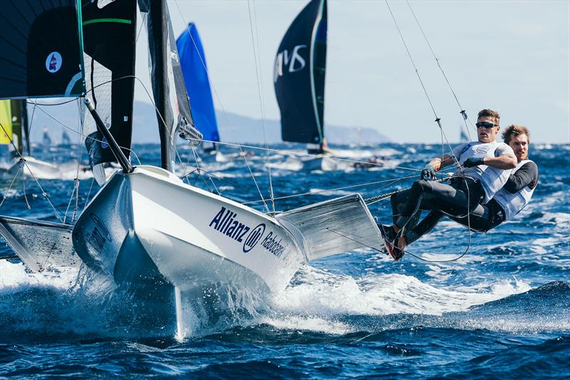 49er & 49erFX and Nacra 17 World Championships, day 6 - photo © Sailing Energy