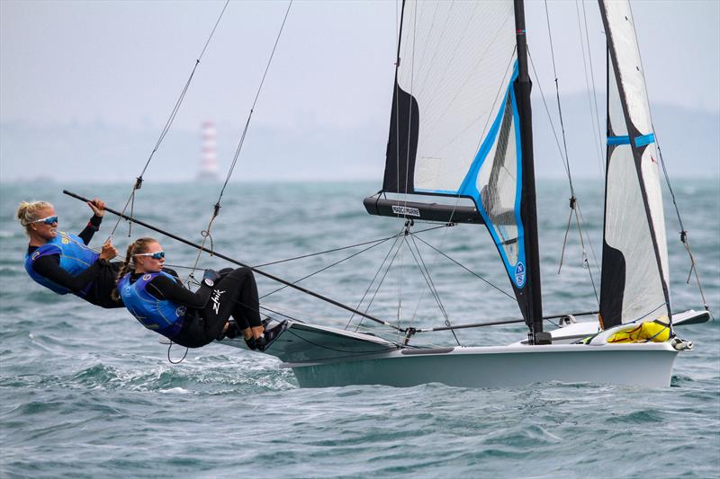 49erFX - Hyundai World Championships, Oceania Championship, Day 3, November 27,  2019, Royal Akarana Yacht Club. - photo © Richard Gladwell / Sail-World.com