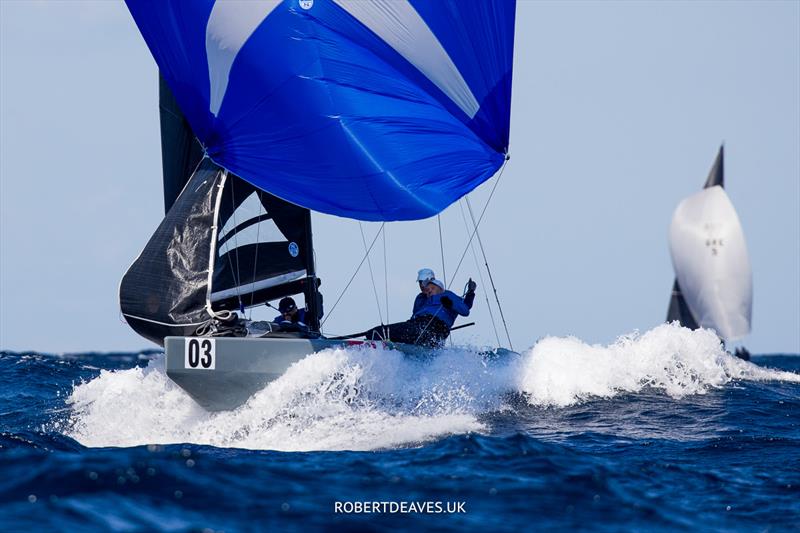 5.5 Metre World Championship in Porto Cervo - Artemis - photo © Robert Deaves / www.robertdeaves.uk