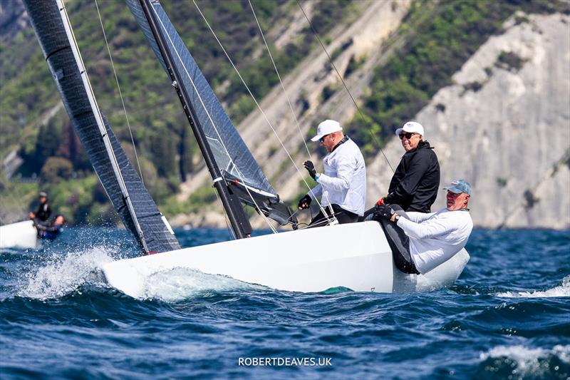 The Jean Genie - 5.5 Metre Alpen Cup 2024 photo copyright Robert Deaves taken at Fraglia Vela Riva and featuring the 5.5m class