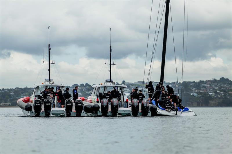 AC37 Joint Recon Program - America's Cup Recon - Emirates Team New Zealand - AC40 Day 3, September 22, 2022 - photo © Adam Mustill / America's Cup