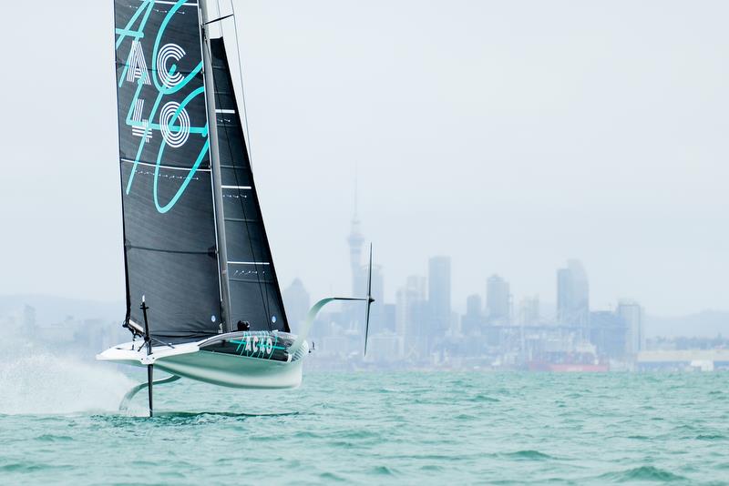 America's Cup Recon Emirates Team New Zealand - AC40 - Day 4 - September 28, 2022 - photo © Adam Mustill/America's Cup