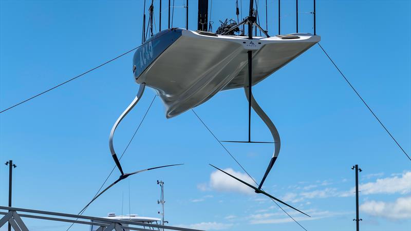 Emirates Team New Zealand - AC40 - Waitemata Harbour - Auckland - November 16, 2022 photo copyright Adam Mustill / America's Cup taken at Royal New Zealand Yacht Squadron and featuring the AC40 class