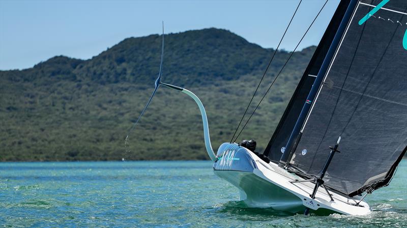 Emirates Team New Zealand - AC40 - Waitemata Harbour - Auckland - November 16, 2022 - photo © Adam Mustill / America's Cup