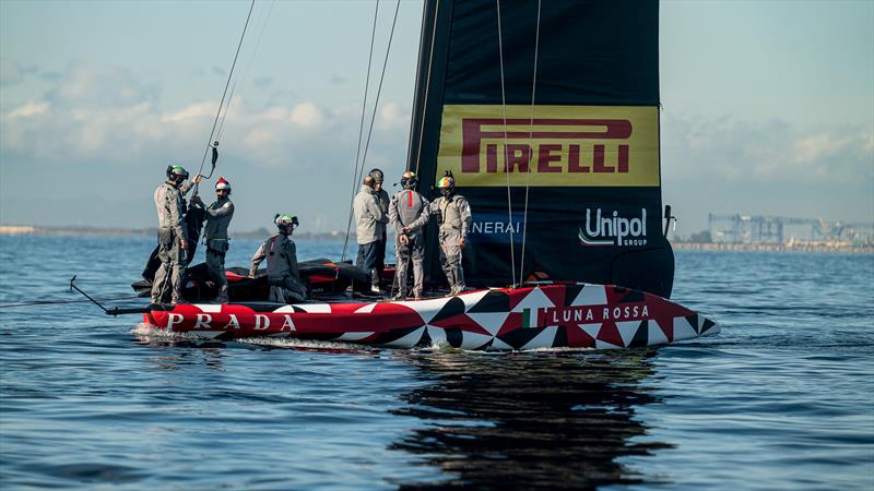 Luna Rossa Prada Pirelli - LEQ12 - December 20, 2022 - Cagliari - photo © Ivo Rovira / America'sCup