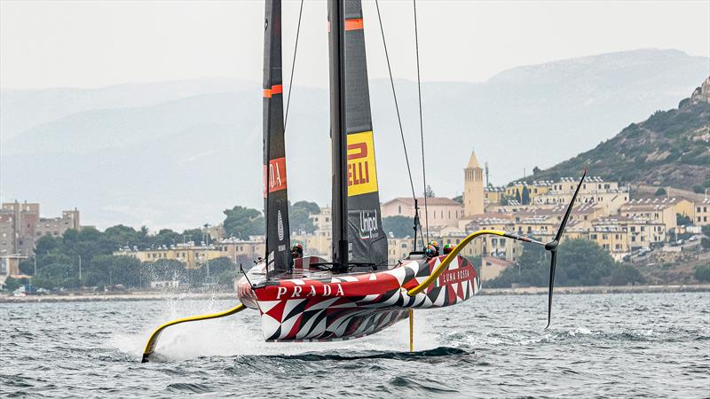 Luna Rossa Prada Pirelli - LEQ12  - Day 76 - July 18, 2023 - Barcelona - photo © Alex Carabi / America's Cup