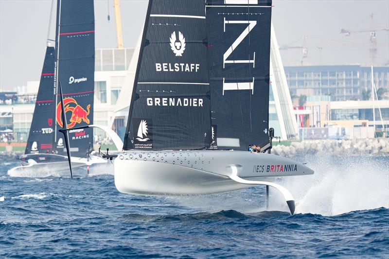 Day 2 - Preliminary Regatta - Jeddah, Saudi Arabia - December 1, 2023 photo copyright Ian Roman / America's Cup taken at Jeddah Yacht Club and featuring the AC40 class