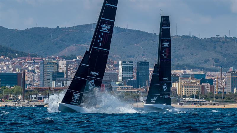 American Magic - AC40 - Day 115 - April 22, 2024 - Barcelona photo copyright Job Vermeulen / America's Cup taken at New York Yacht Club and featuring the AC40 class