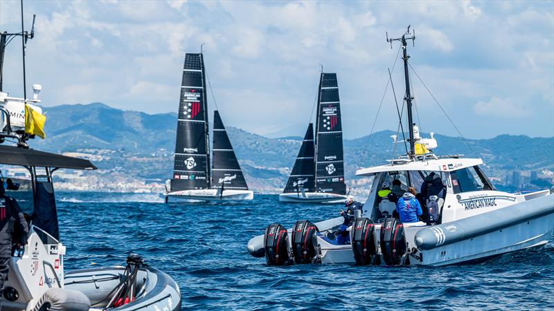 American Magic - AC40 - Day 115 - April 22, 2024 - Barcelona - photo © Job Vermeulen / America's Cup