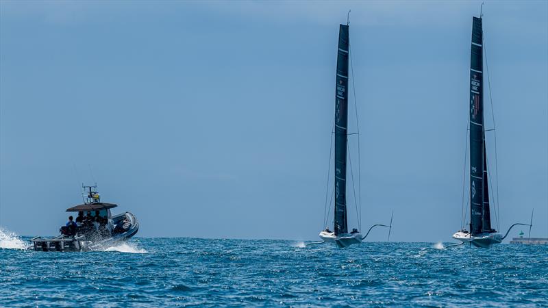 American Magic - AC40 - Day 115 - April 22, 2024 - Barcelona - photo © Job Vermeulen / America's Cup