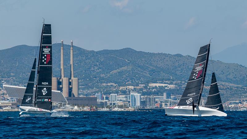 American Magic - AC40 - Day 117 - April 24, 2024 - Barcelona - photo © Job Vermeulen / America's Cup