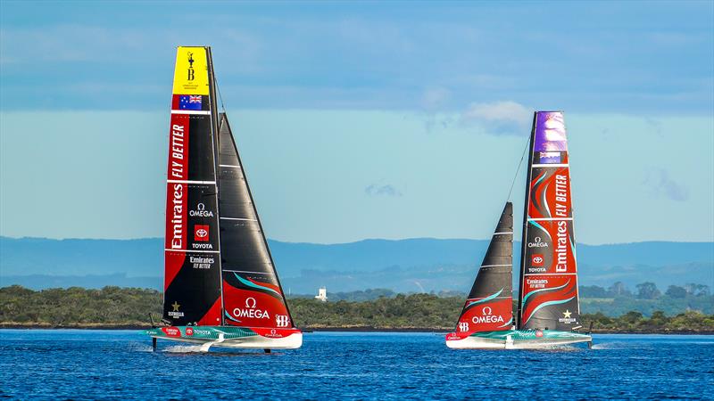 Emirates Team New Zealand - AC40- LEQ12 - Day 79 - May 22, 2024 - Auckland - photo © Sam Thom/America's Cup