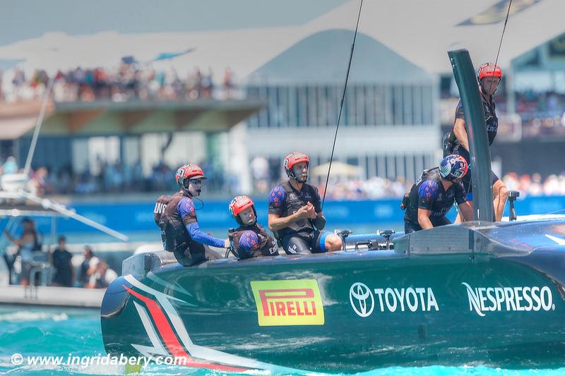 Emirates Team New Zealand on match point after day 4 of the 35th America's Cup Match - photo © ACEA 2017 / Gilles Martin-Raget