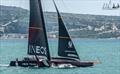 INEOS Team UK is now said to be packing out of Cagliari, now that travel restrictions imposed by various Governments could have marooned the team in Italy  © Alessandro Spiga