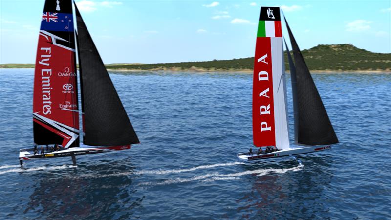 The America's Cup AC75 boat concept revealed - photo © Emirates Team New Zealand