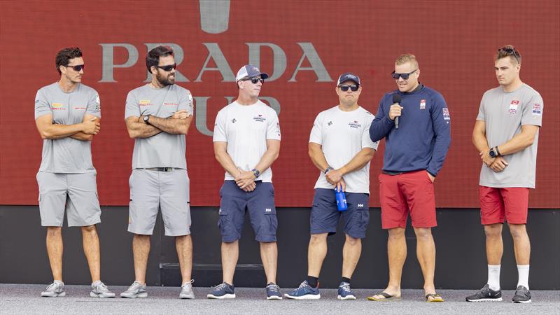 Dockside Pre Race Show on PRADA Cup Day 2 - photo © COR36 / Studio Borlenghi