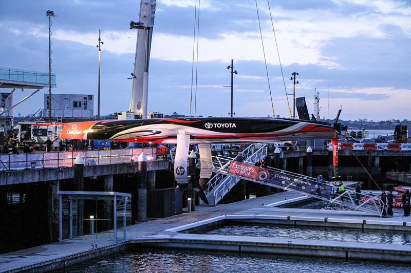 Emirates Team New Zealand launch the world's first AC75, Auckland, September 6, - photo © Richard Gladwell