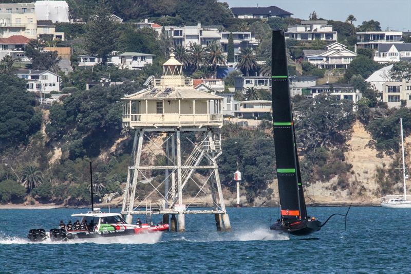 - Te Kahu - Emirates Team New Zealand - Waitemata Harbour - February 20, 2020 - photo © Richard Gladwell / Sail-World.com