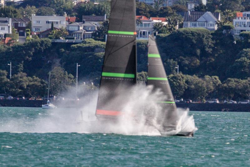 - Te Kahu - Emirates Team New Zealand - Waitemata Harbour - February 20, 2020 - photo © Richard Gladwell / Sail-World.com