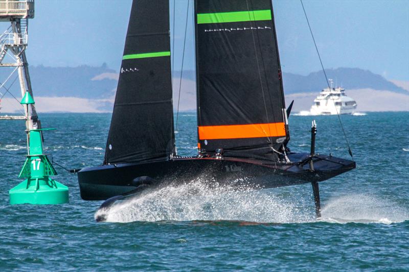 - Te Kahu - Emirates Team New Zealand - Waitemata Harbour - February 20, 2020 photo copyright Richard Gladwell / Sail-World.com taken at Royal New Zealand Yacht Squadron and featuring the AC75 class