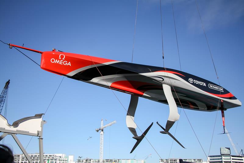 Emirates Team New Zealand launch Te Rehutai - November 18, 2020 - photo © Richard Gladwell / Sail-World.com