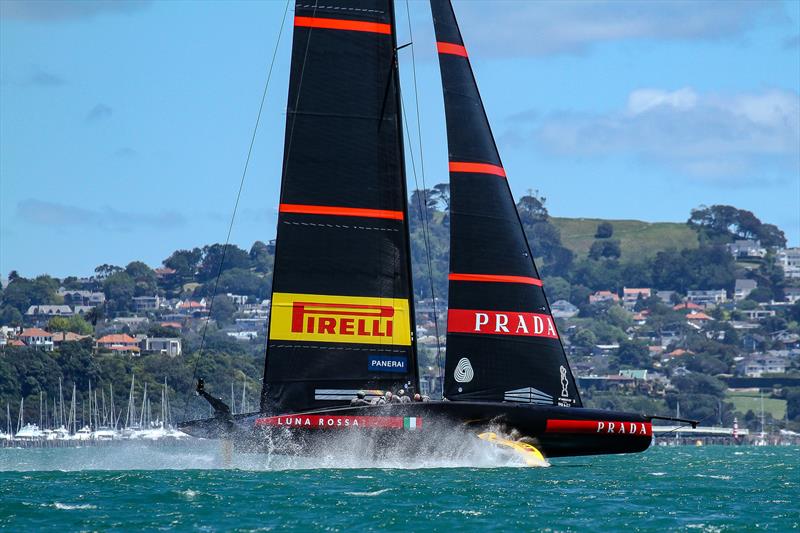 Luna Rossa Prada Pirelli - November 2020 - Waitemata Harbour - Auckland - 36th America's Cup - photo © Richard Gladwell / Sail-World.com