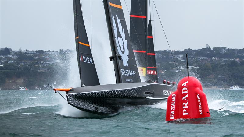 INEOS Team UK and Luna Rossa - Round Robin 2 - Hauraki Gulf - January 17, 2021- Prada Cup - 36th America's Cup photo copyright Richard Gladwell / Sail-World.com taken at Circolo della Vela Sicilia and featuring the AC75 class