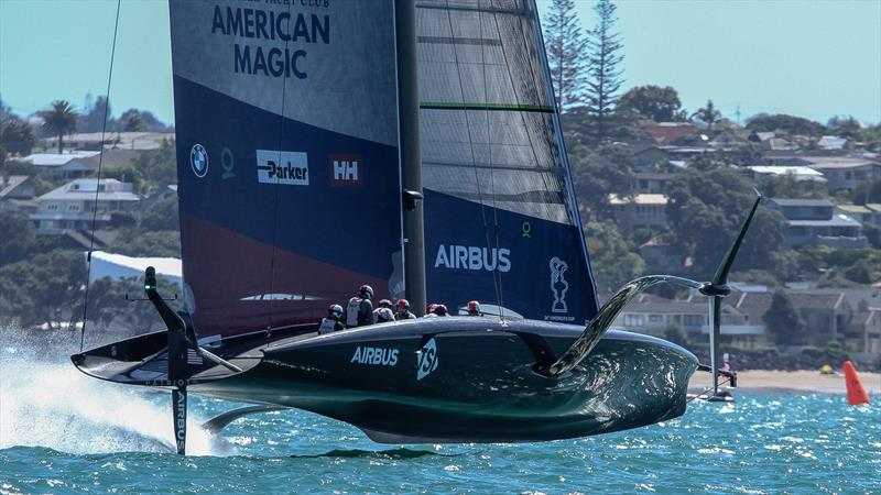 American Magic - Patriot - Waitemata Harbour - January 30, 2021 - 36th America's Cup - photo © Richard Gladwell / Sail-World.com